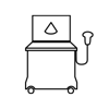 Ultrasound machine icon