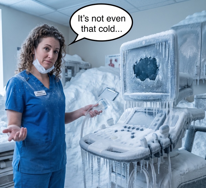 ultrasound room meme