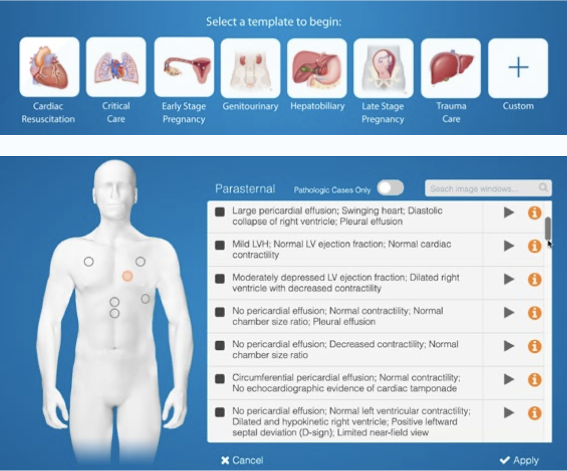 Choose a pre-configured scenario or make your own for healthcare simulation